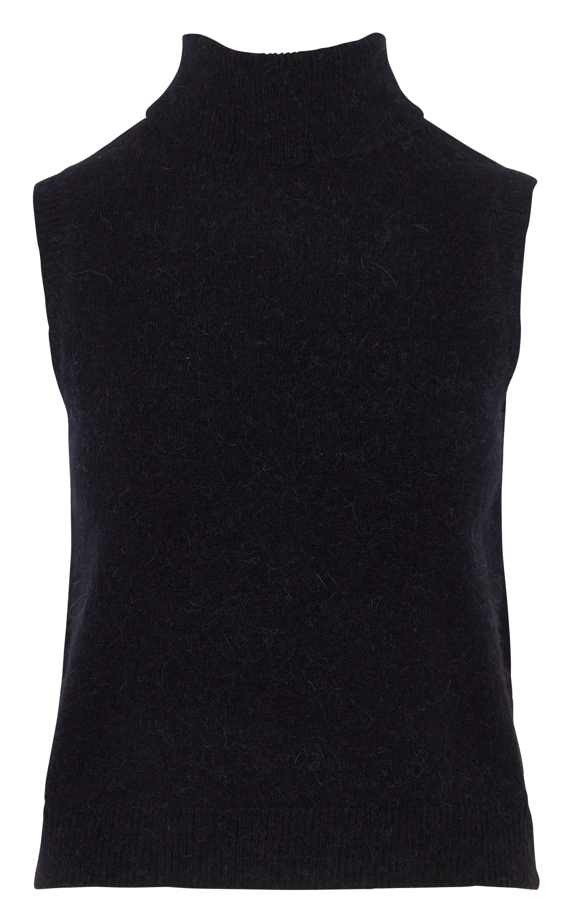 Gerade geschnittener Rollkragenpullover aus Wollmix Blau MATHEO