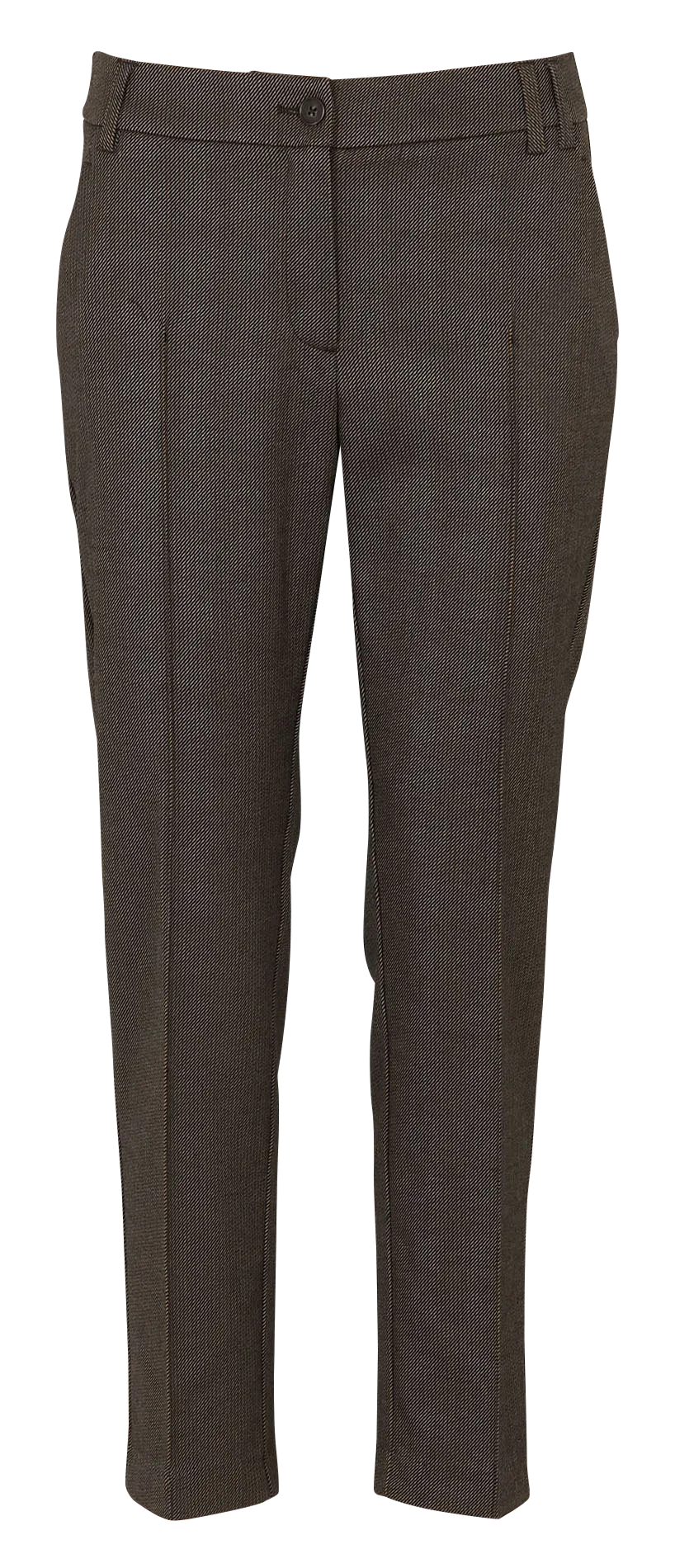 Slimfit-Hose aus Lederimitat Braun