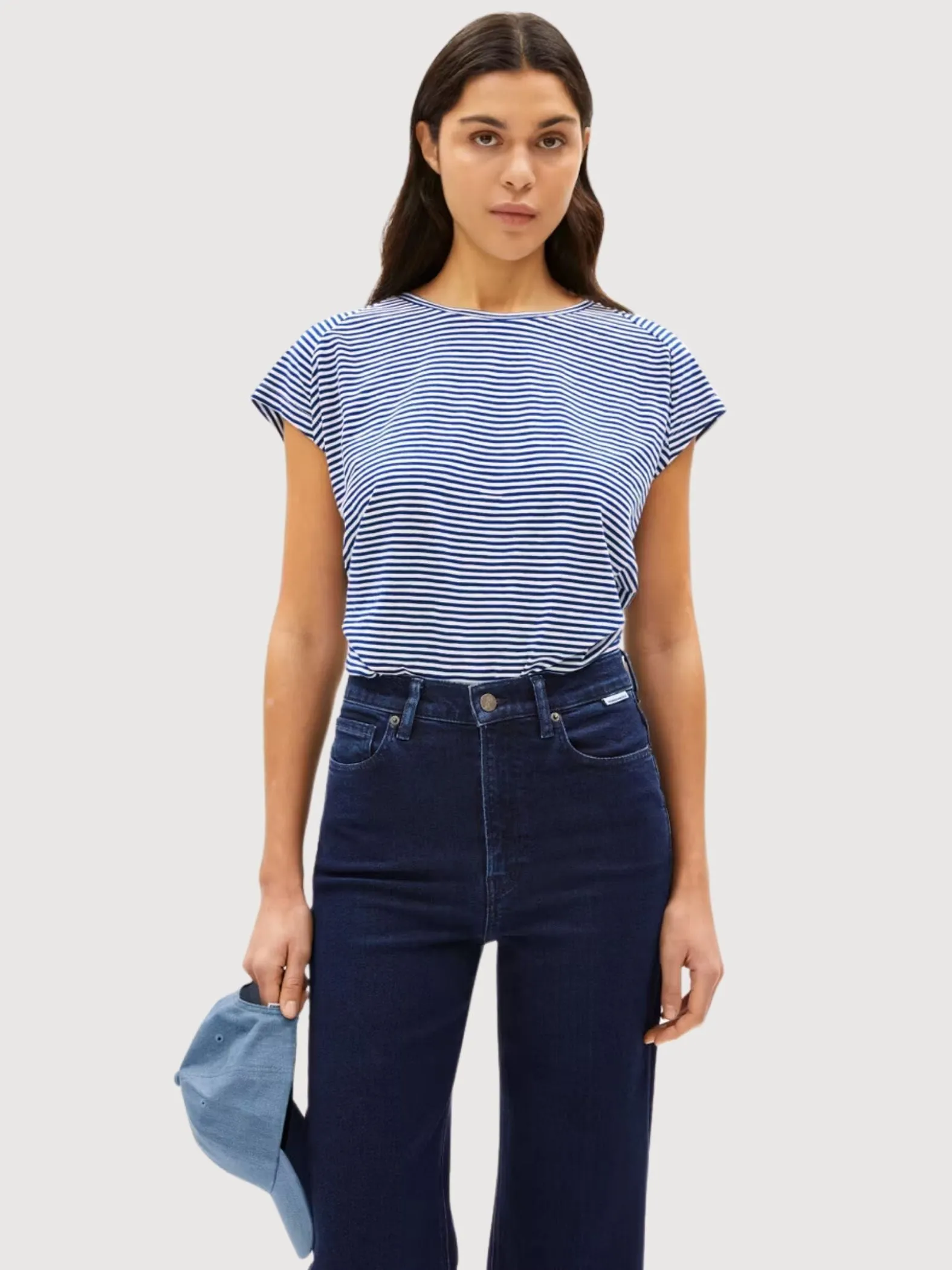 Oneliaa Lovely Streifen T-Shirt Damen | Armedangels