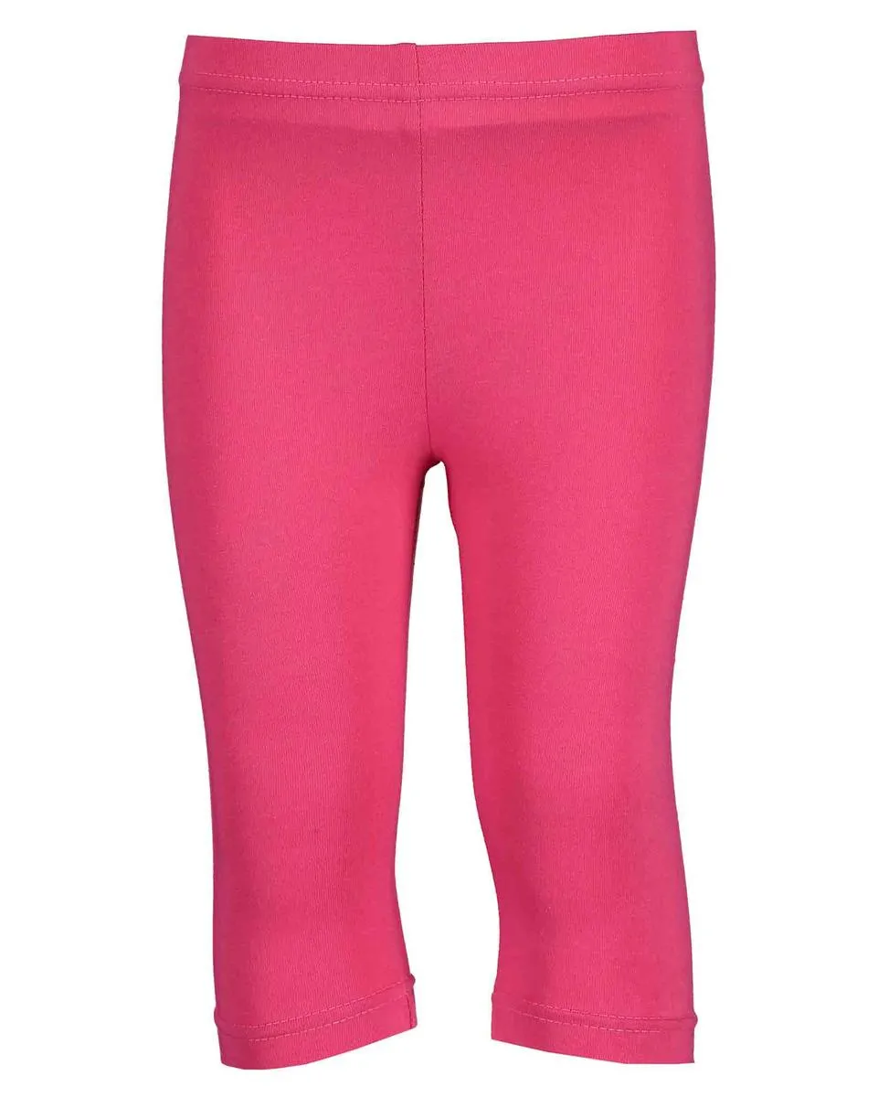Capri-Leggings, Biobaumwolle, hochrot