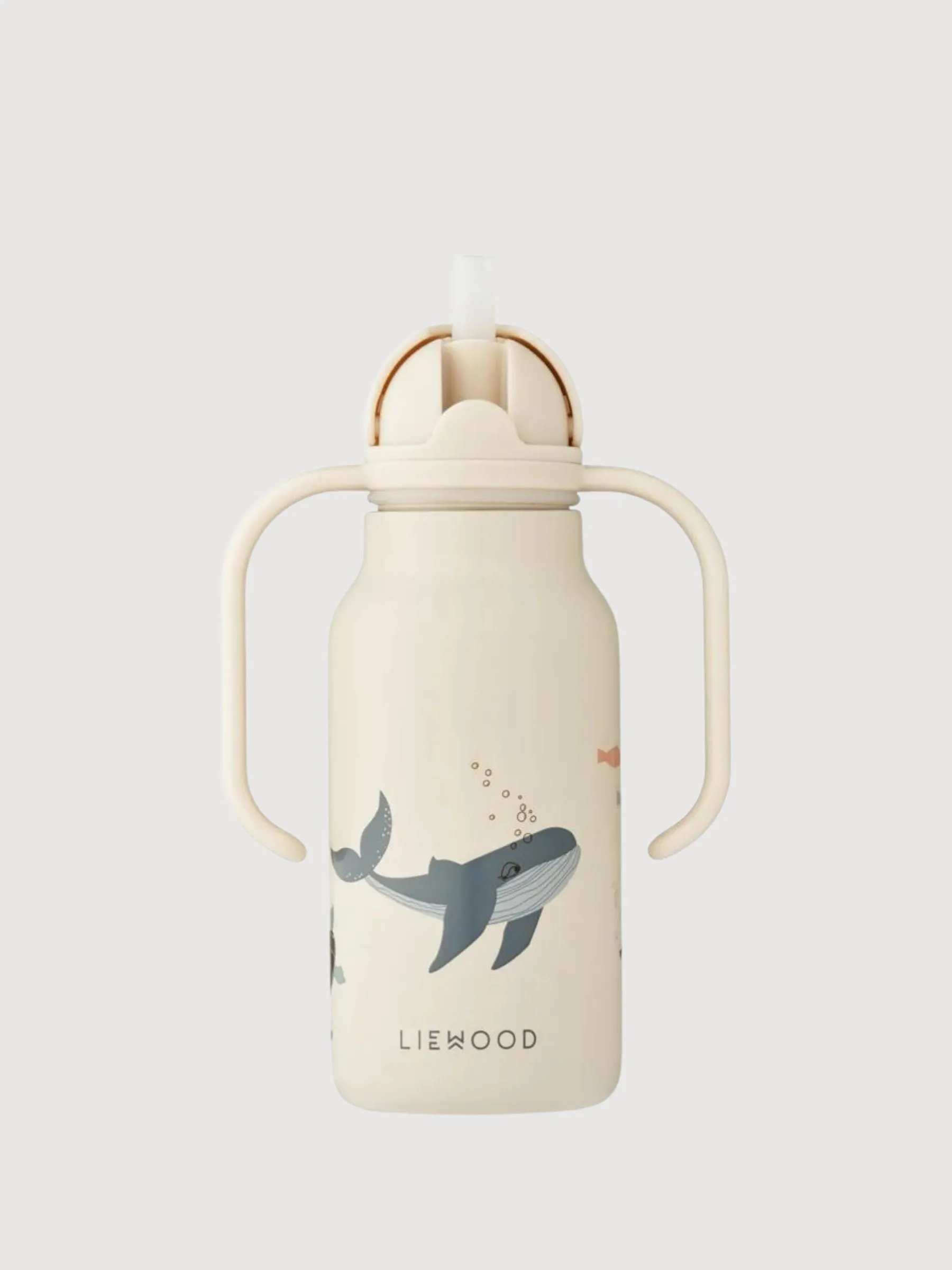 Kimmie Water Bottle 250ml Sea creature/Sandy | Liewood