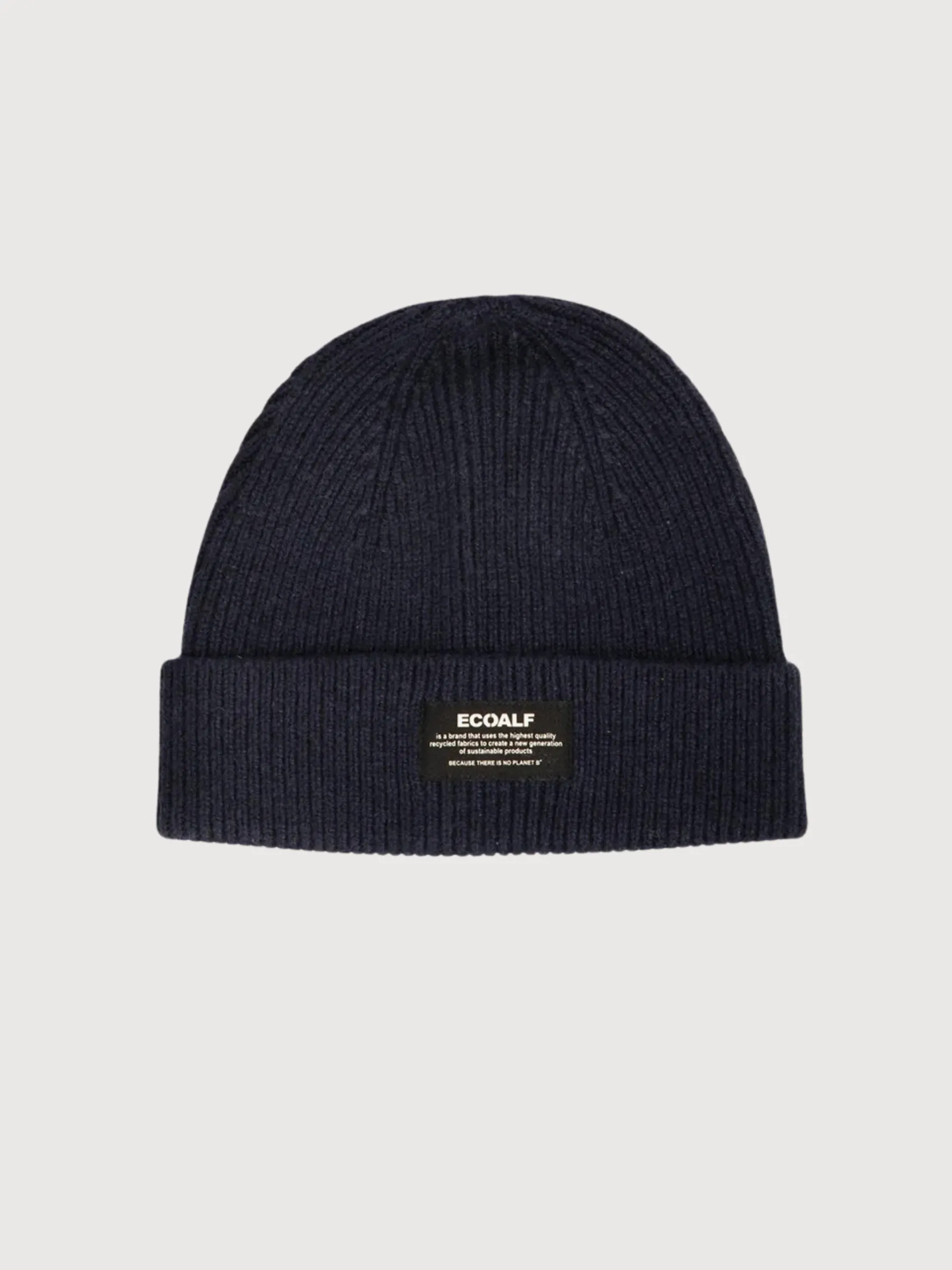 Beanie Wool Dark – Blue | ECOALF