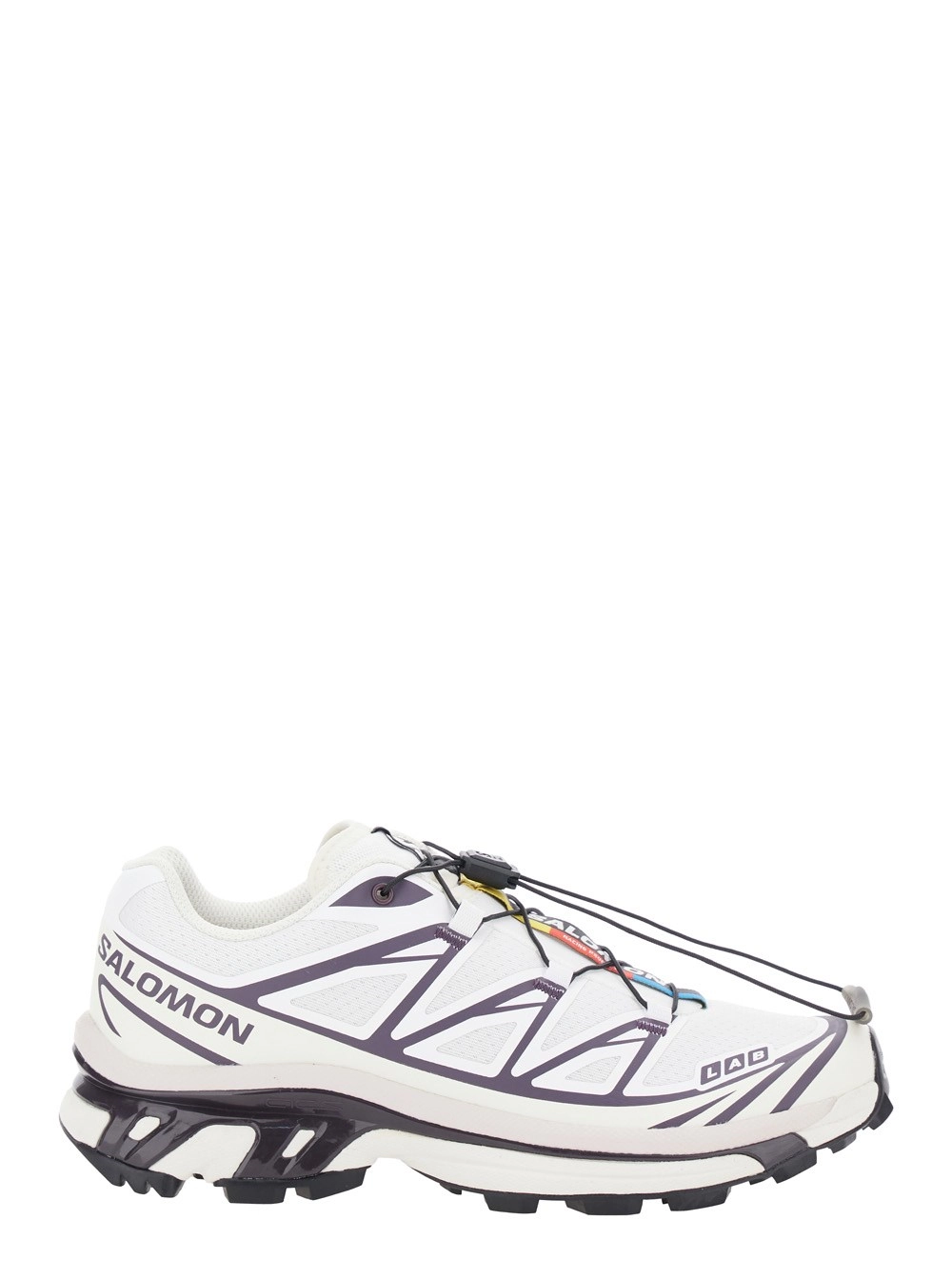 Low-Top-Sneakers "Xt-6" aus Stoff Unisex in Weiß mit Schnürverschluss vorne und Mxi-Logo-Schriftzug