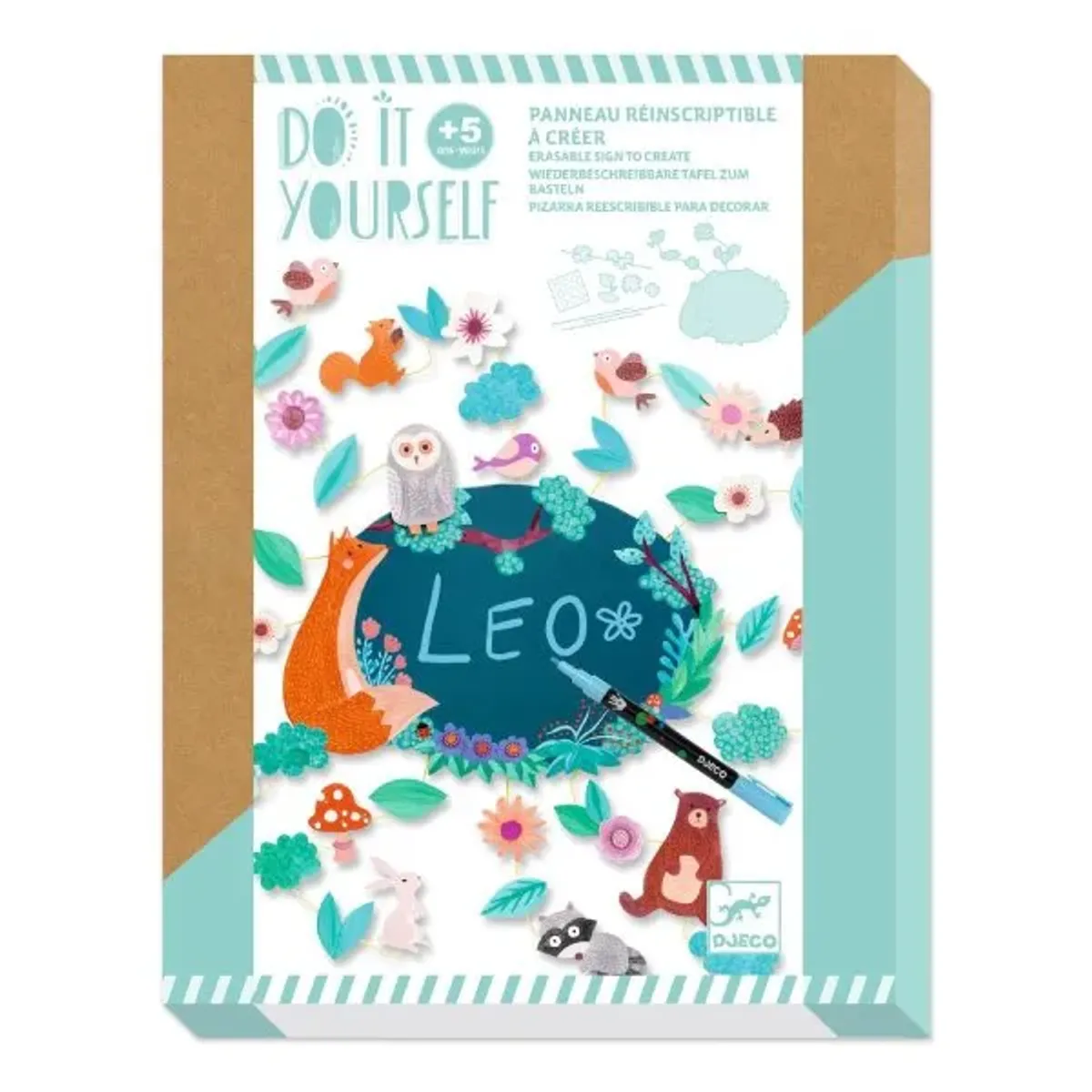 DIY: Türschild "Wald"