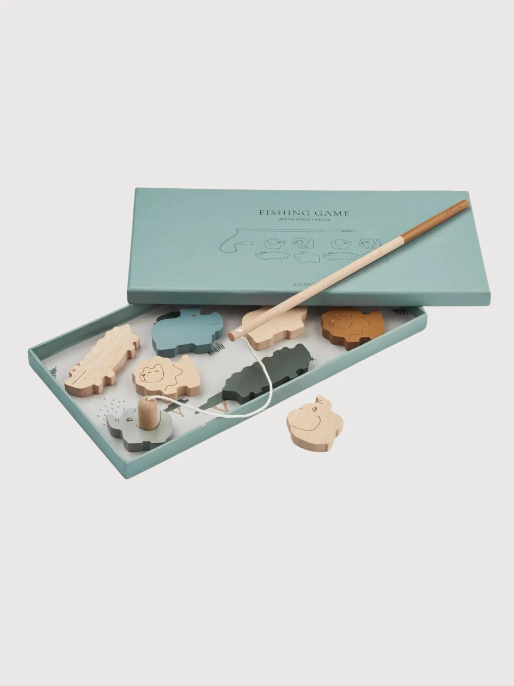 Sebastian Angelspielsafari Holzspiel | Liewood