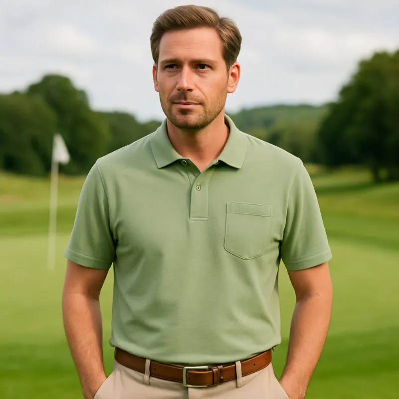 Chemise polo à manches courtes 53-54 (6XL)